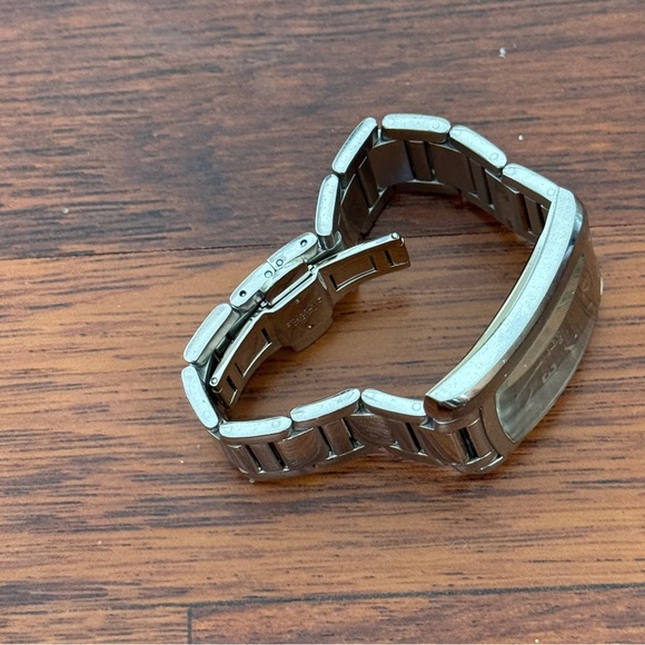 STUHRLING Stainless Steel Watch Bronze Rectangular - Picture 6 of 7